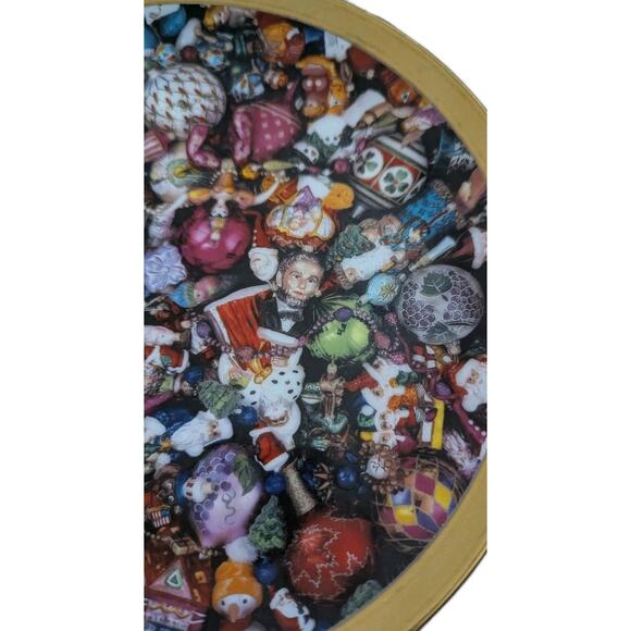 Vtg Christopher Radko Kaleidoscope Collectors Ornament Christmas Plate 1997 - Picture 8 of 8